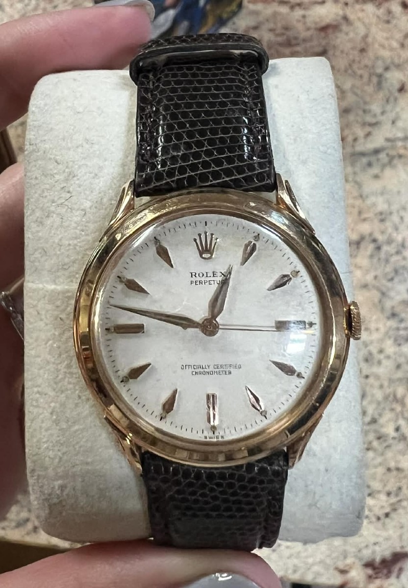 Rolex Men's Gold Watch