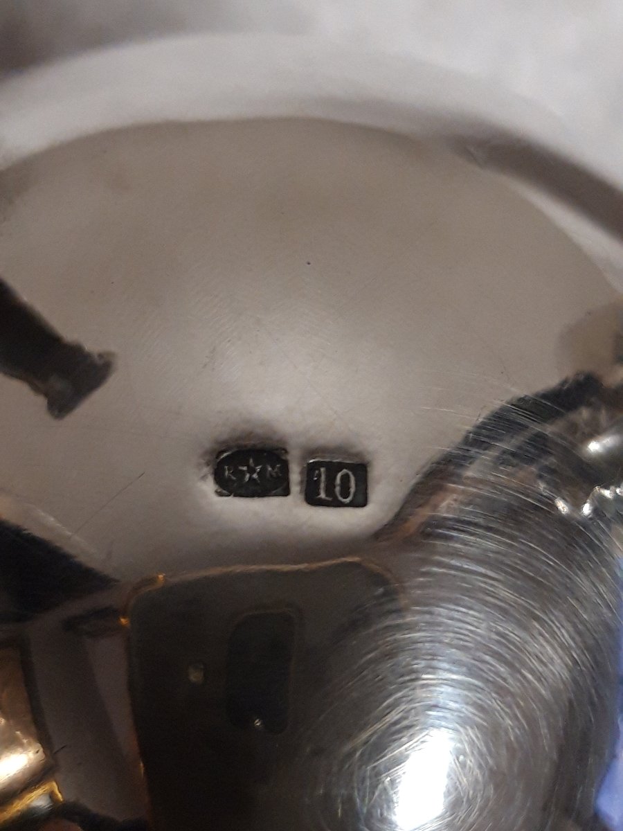 Empire Style 3-piece Silver-plated Dinner Service-photo-6