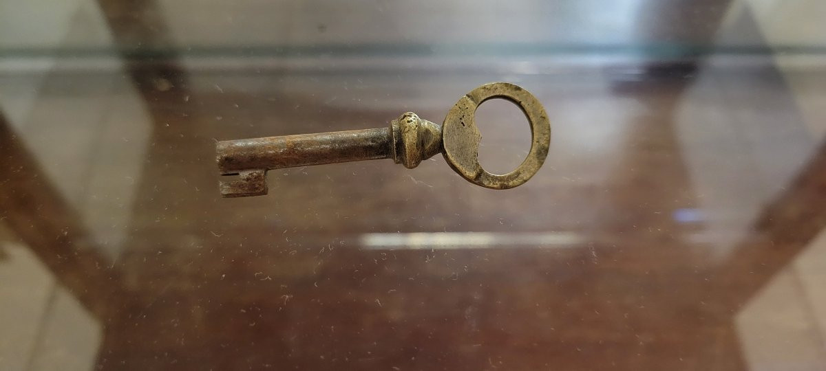 Louis XV Style Display Cabinet In Marquetry Of Fine Woods-photo-7