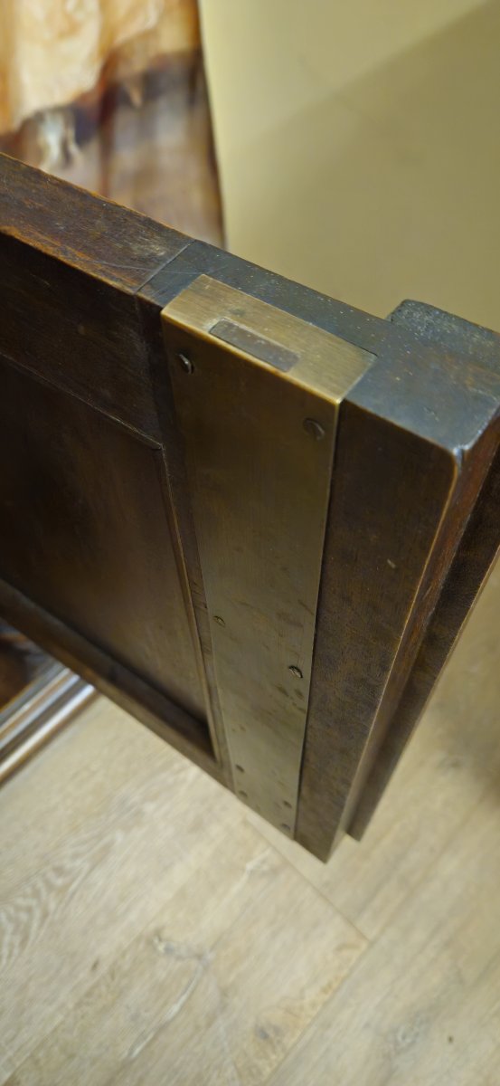 Buffet-desserte ancien en noyer massif – style Renaissance / XIXeme  -photo-7