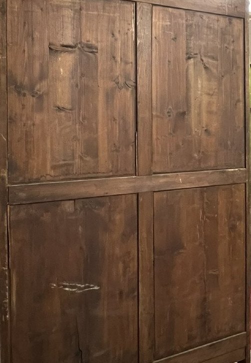 Bibliothèque Italienne style Renaissance en noyer vers 1850 -photo-4