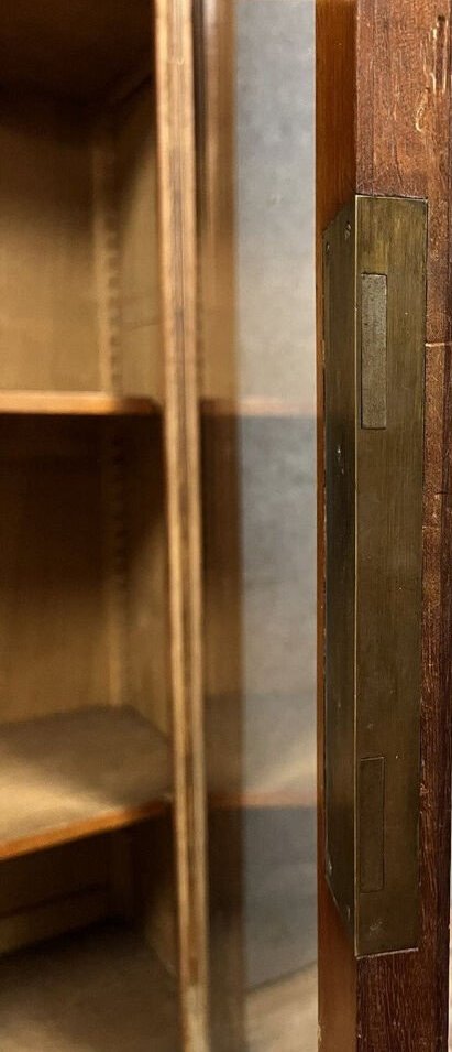 Louis XVI Parisian Library In Precious Wood And Gilt Bronze -photo-2