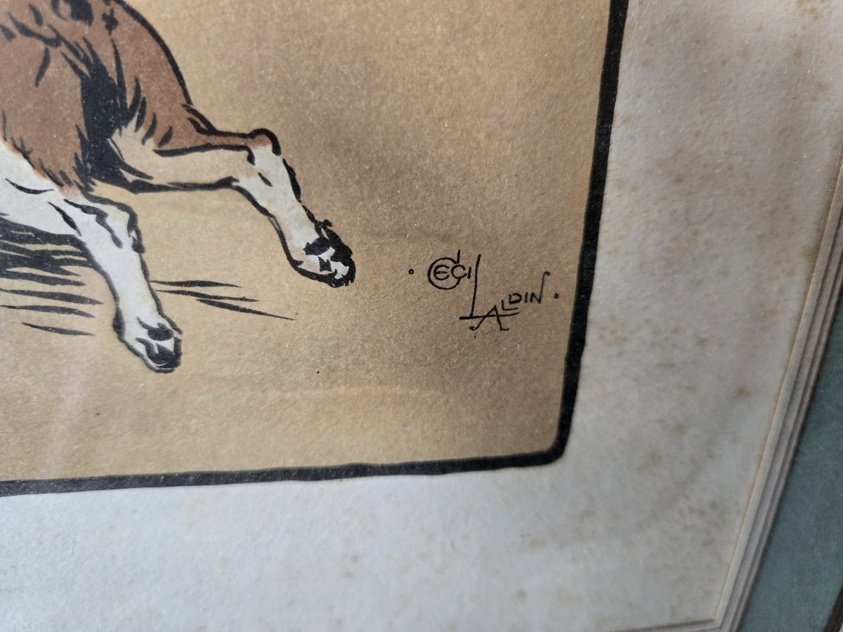 Cecil Aldin (1870-1935), After. A Hunting Morning And Drawn Blank: Polychrome Print-photo-8