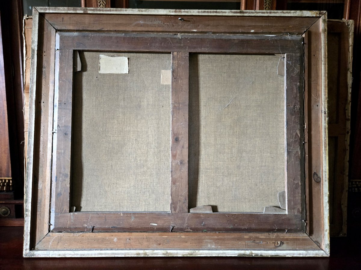 Forest Landscape – Barbizon School, 19th Century – Oil On Canvas-photo-8