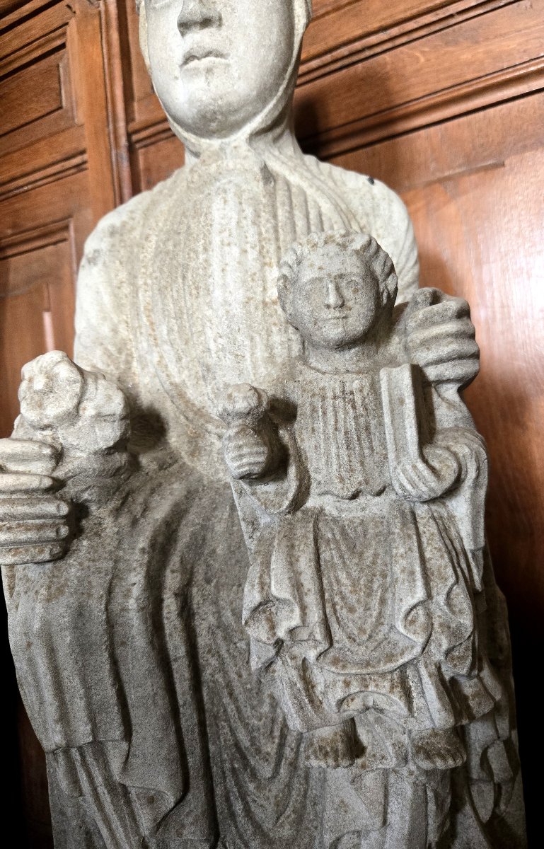 Virgin And Child – 18th Century – Pierre De Bourgogne  -photo-2