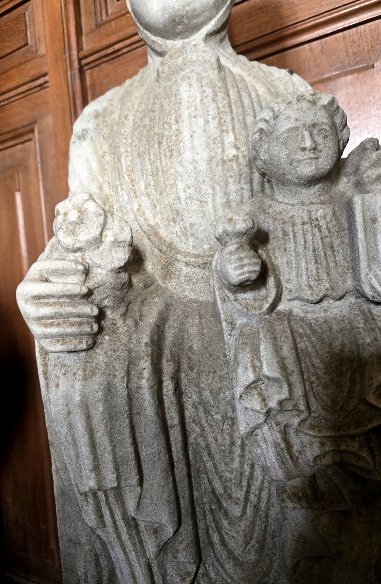 Virgin And Child – 18th Century – Pierre De Bourgogne  -photo-3