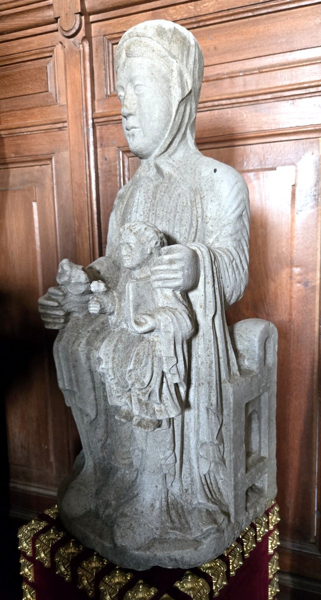 Virgin And Child – 18th Century – Pierre De Bourgogne  -photo-6