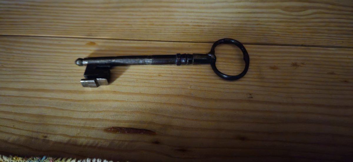 Armoire ancienne en Noyer massif sculpté – époque Louis XIII - -photo-5