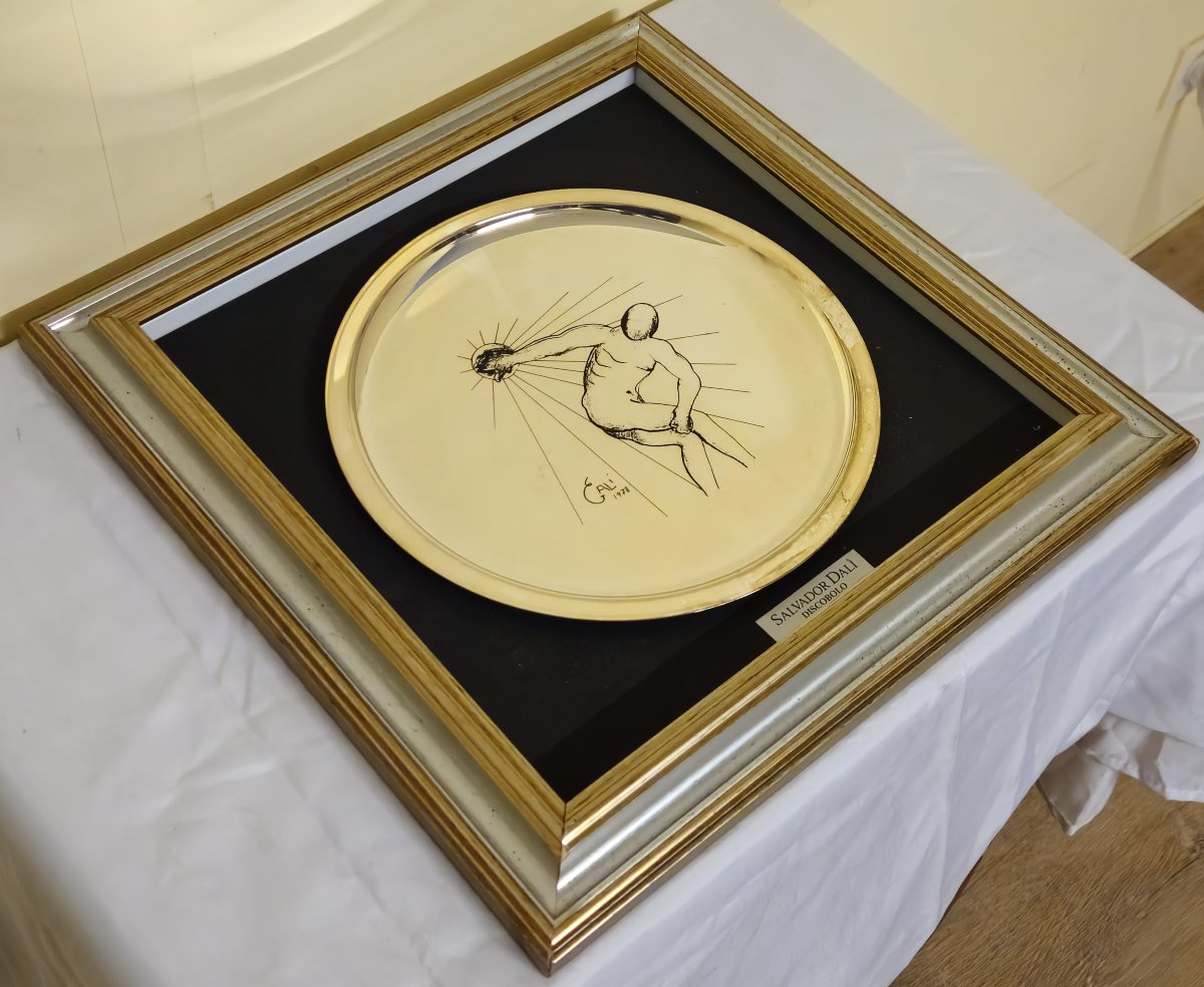 Silverplate Plate – Screen Printing – Numbered Edition 816/1500 -photo-4