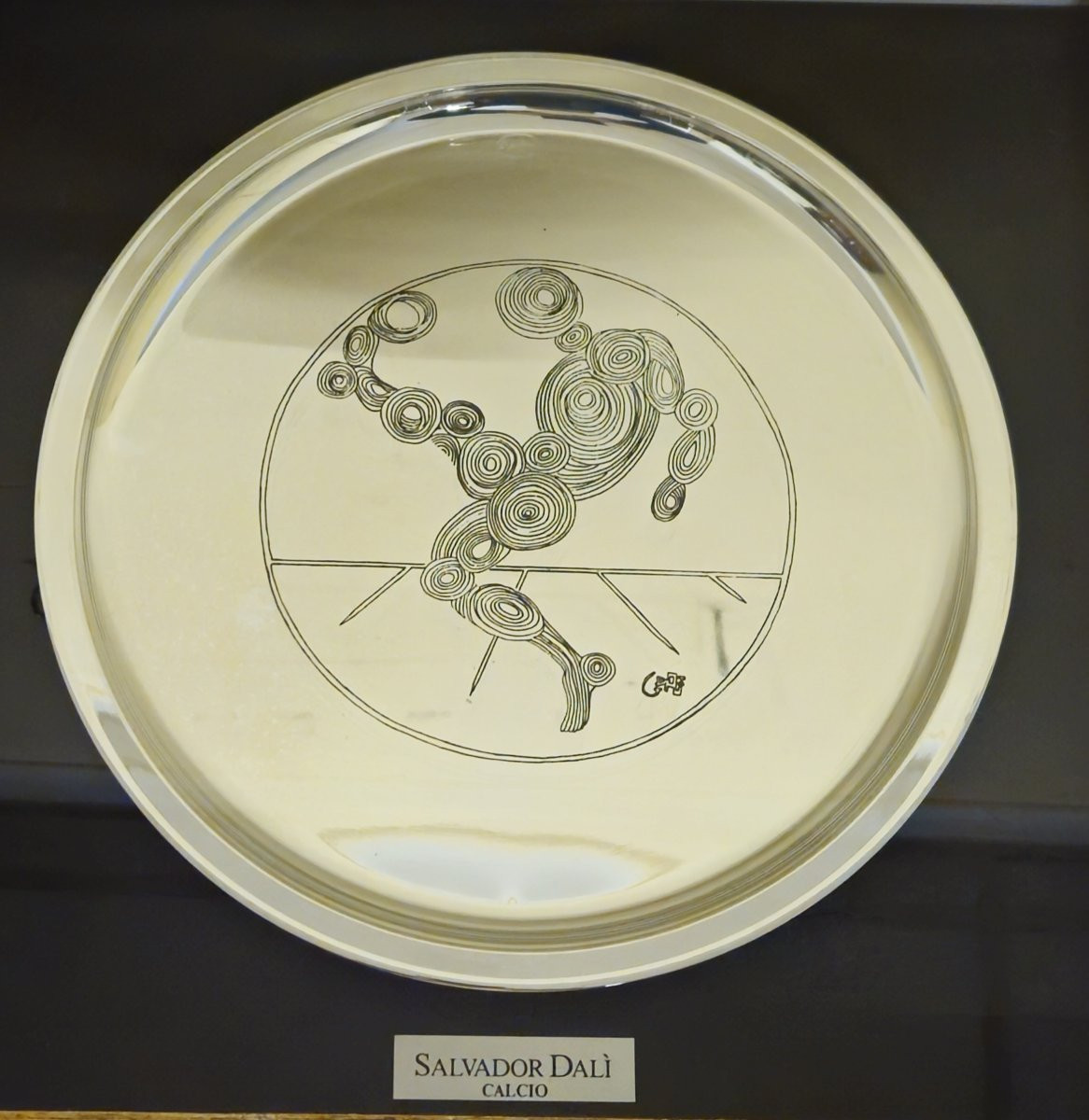 Screen-printed Plate On Silver-plated Plate – Limited Edition – Framed With Certificate -photo-5