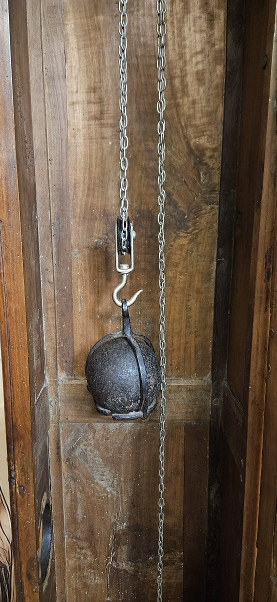 Important Grandfather Clock – 18th Century Period – Very Interesting Mechanism -photo-7