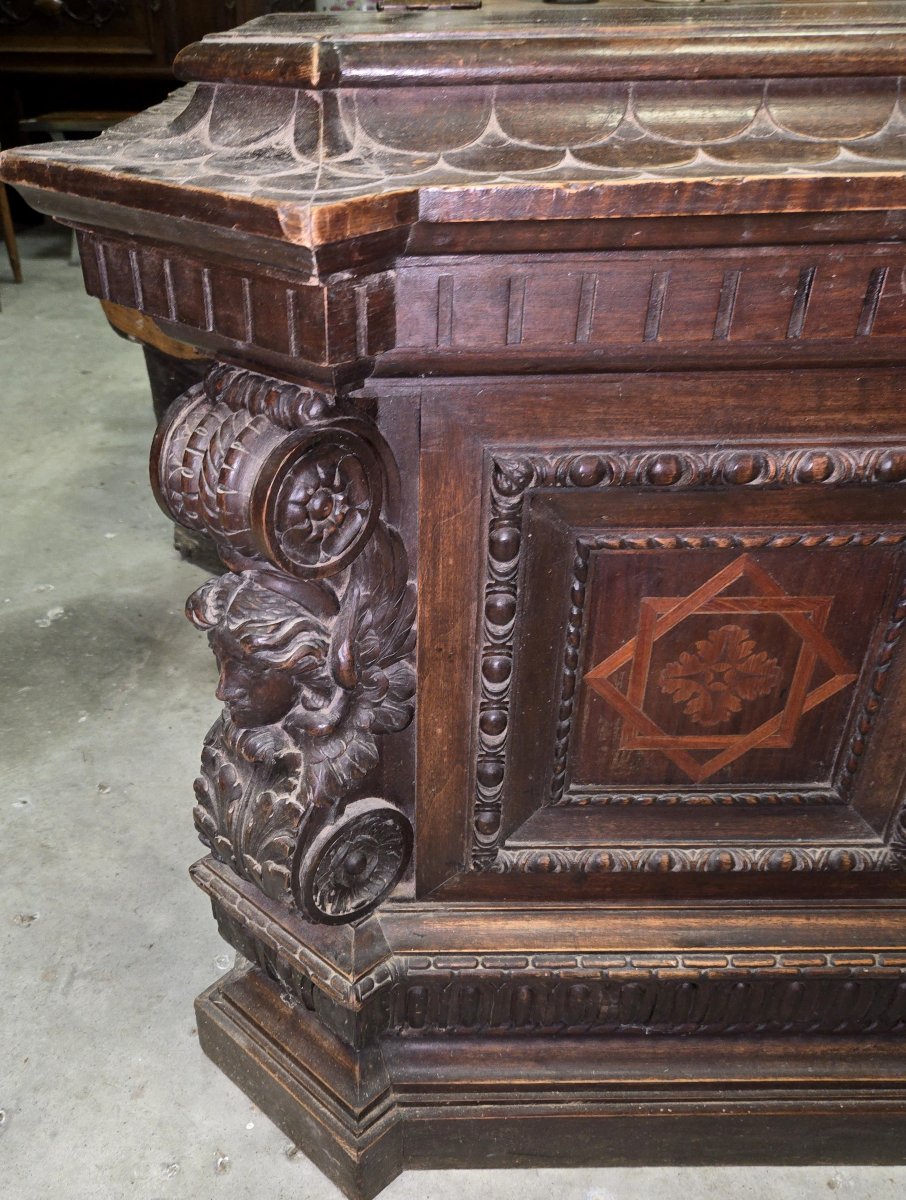 Important Lombard Chest/cassone – 19th Century -photo-2