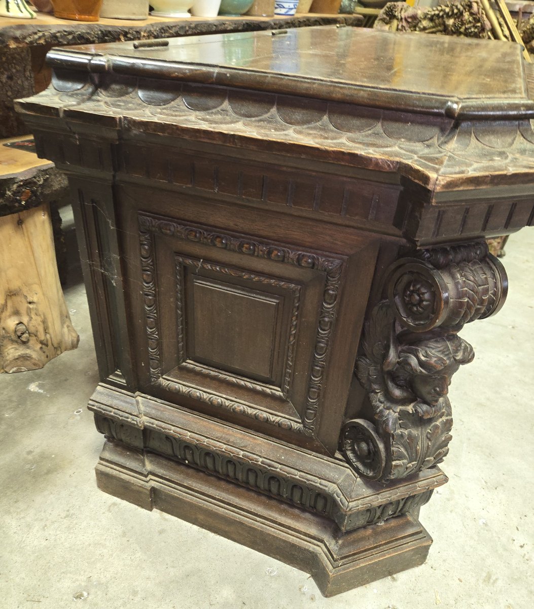 Important Lombard Chest/cassone – 19th Century -photo-3