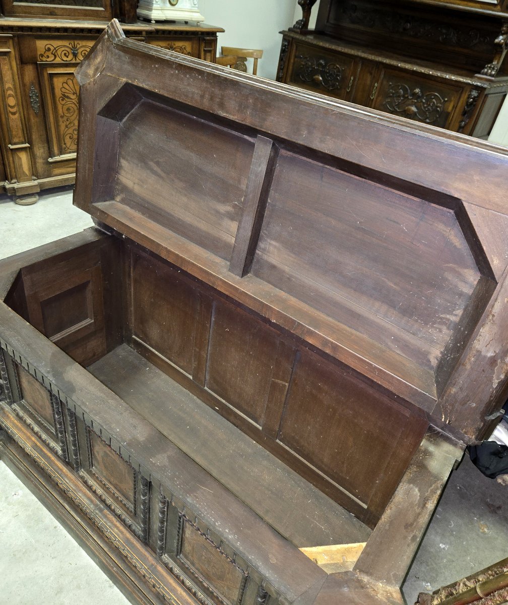Important Lombard Chest/cassone – 19th Century -photo-6
