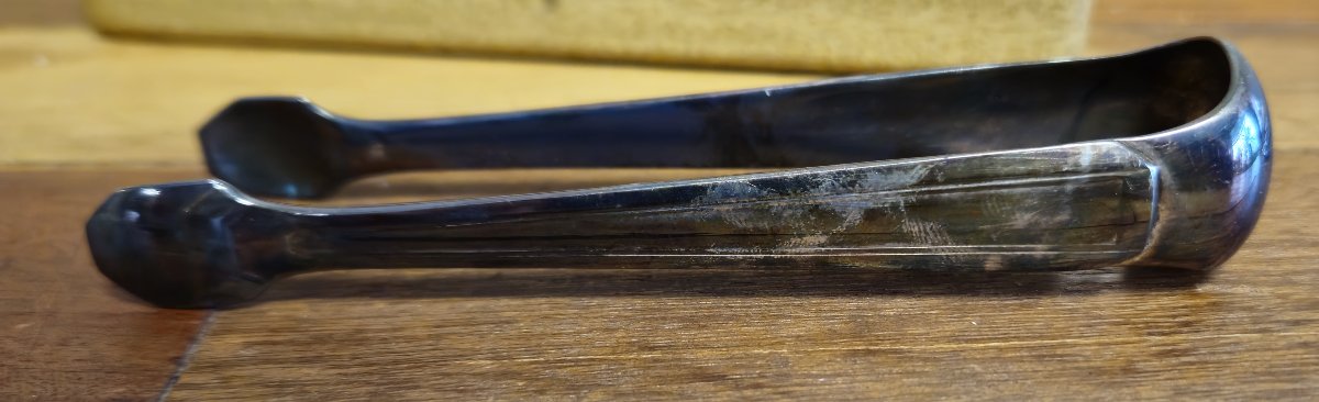 Christofle – France :  4 couteaux de table / et une pince -photo-6