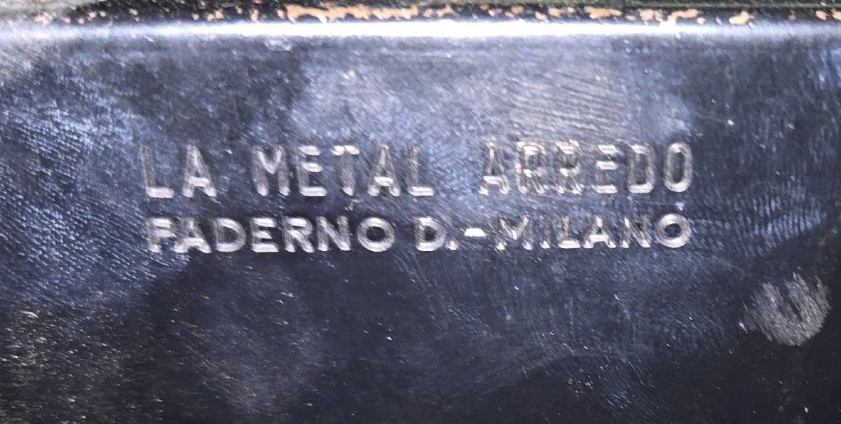 Table à allonges design – La Metal Arredo, Paderno Dugnano (Milano) – Années 1970-photo-3