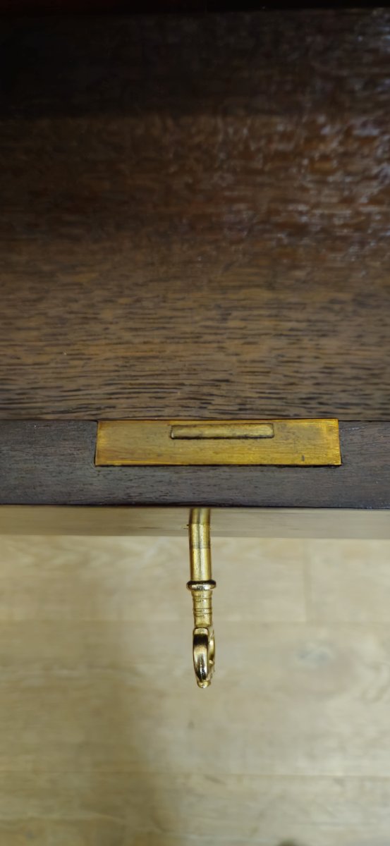 Console époque Empire – Acajou – 1 tiroir - XIXeme siecle -photo-6