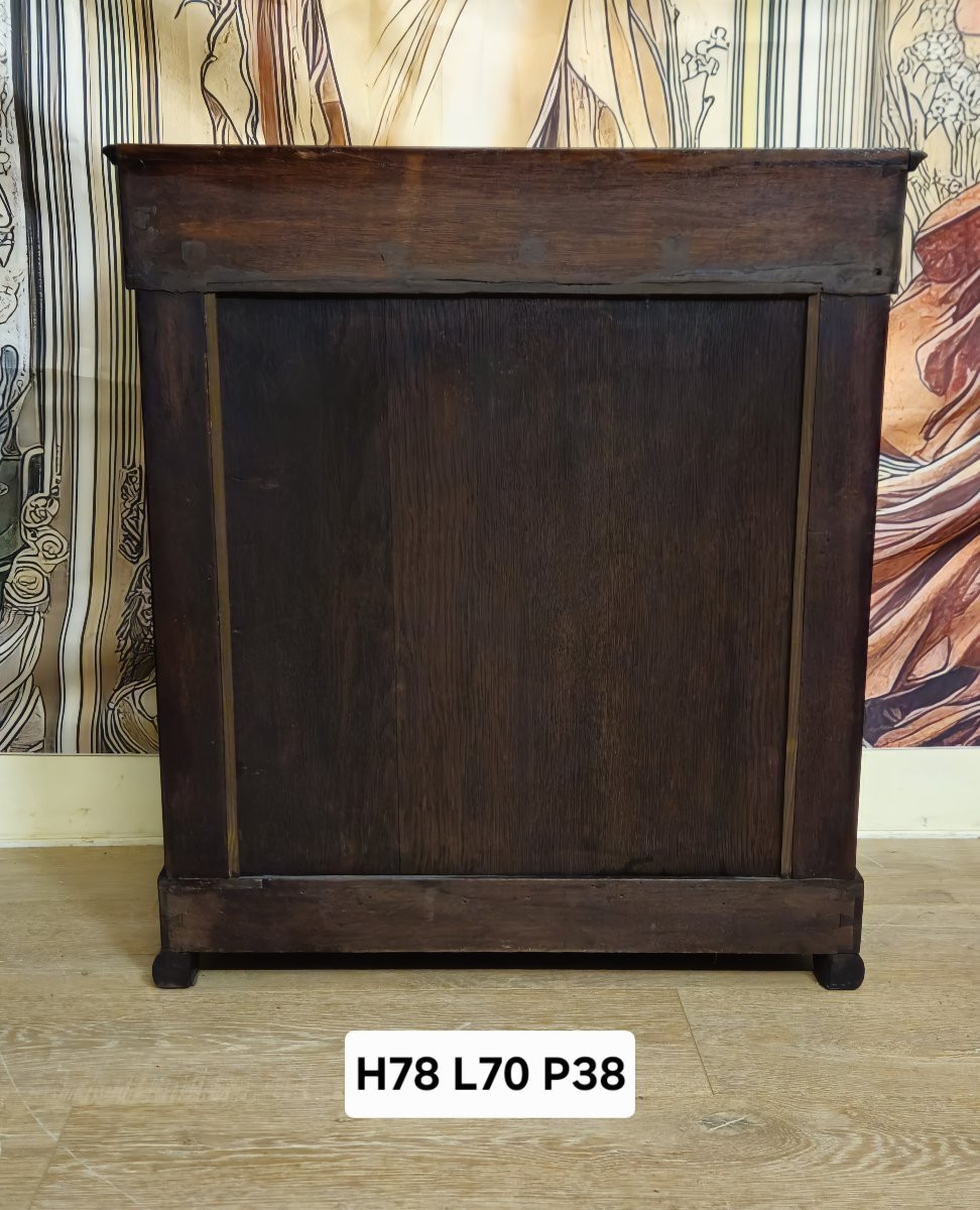 Console époque Empire – Acajou – 1 tiroir - XIXeme siecle -photo-8