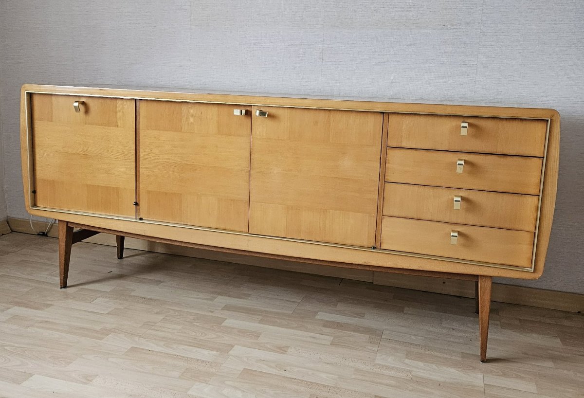 Roger Landault Sideboard – French Design, 1950s – Vintage Modernist Furniture -photo-1