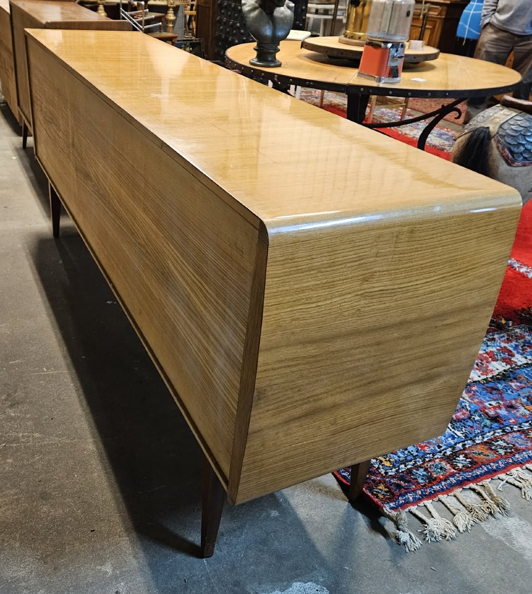Roger Landault Sideboard – French Design, 1950s – Vintage Modernist Furniture -photo-3