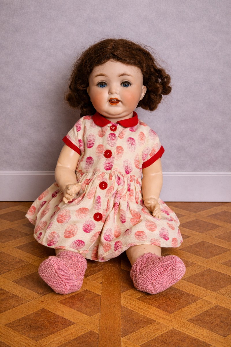 Antique Heubach Koppelsdorf Doll 342.6 – Porcelain Head – Germany Circa 1900 – 