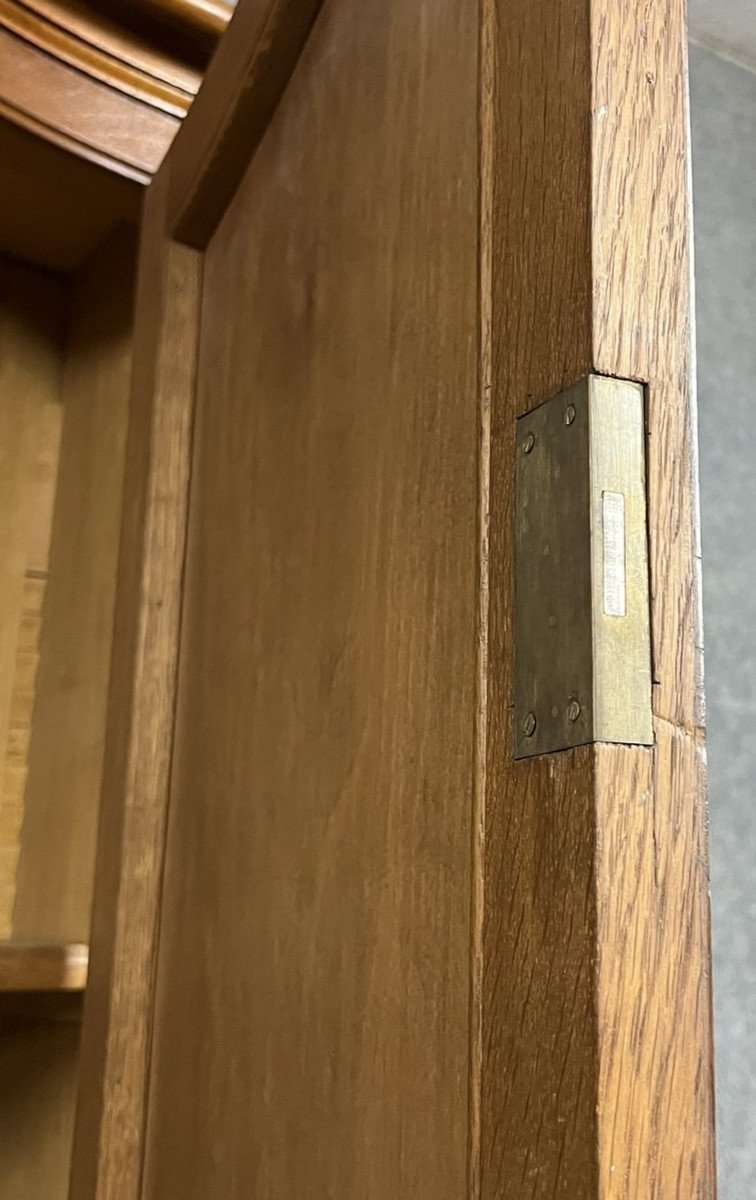 Buffet deux corps Louis XV en noyer – vers 1850  -photo-4