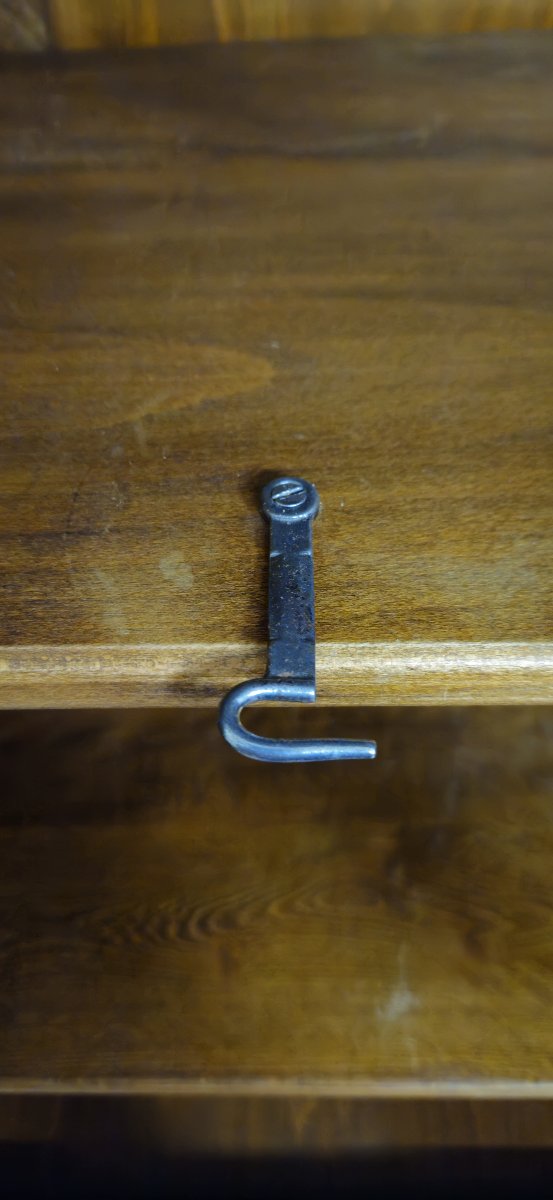 Large Provençal Glass-fronted Bookcase In The Louis XV Style, Made Of Walnut – 20th Century  -photo-3