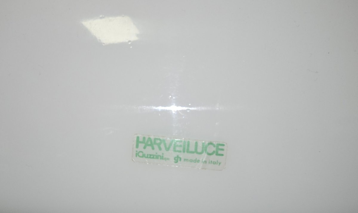 Vintage Designer Lamp Harveiluce – Iguzzini – Made In Italy – Space Age Style –-photo-1