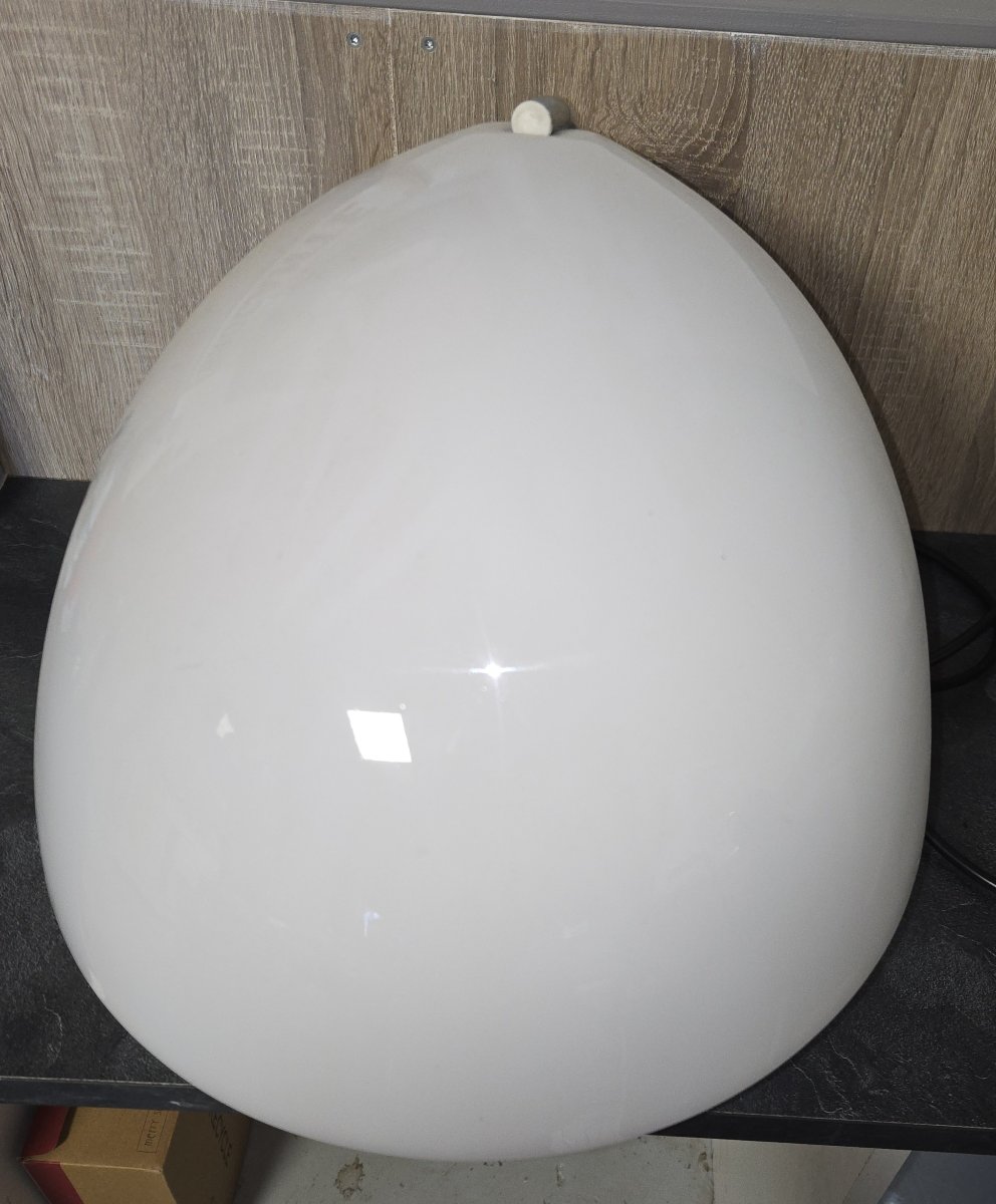 Vintage Designer Lamp Harveiluce – Iguzzini – Made In Italy – Space Age Style –-photo-5