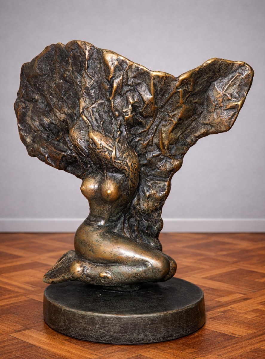 Bronze Sculpture Signed Nizam Güner / Limited Edition No. 1 Of 7  