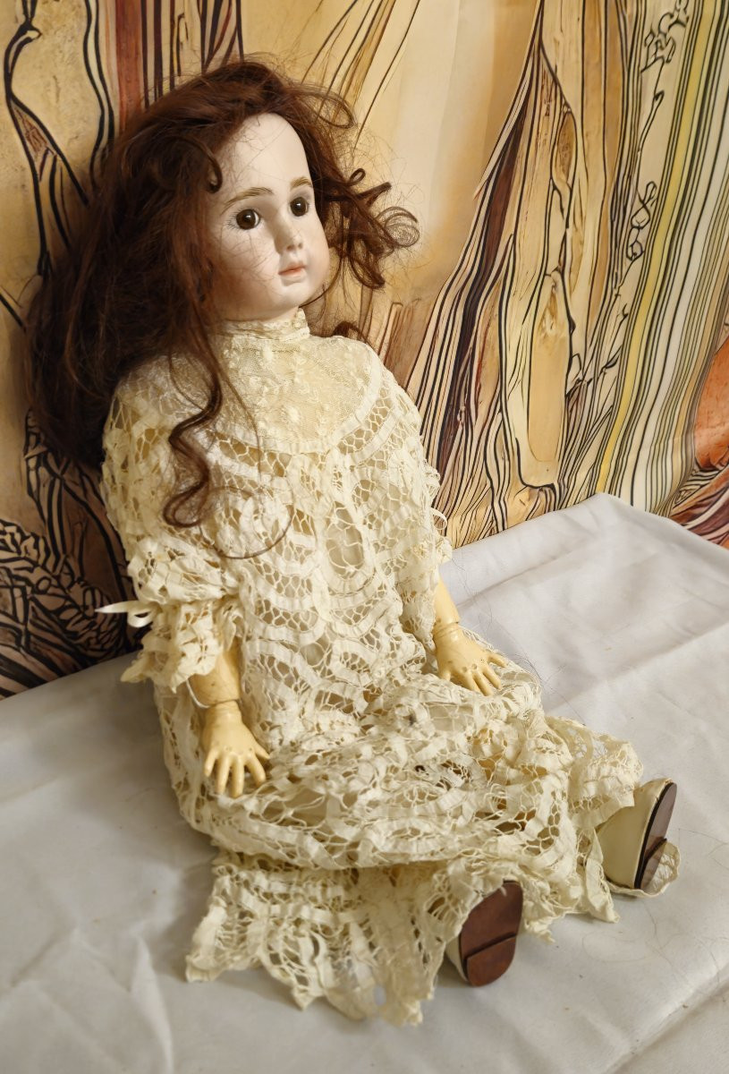 Ancienne poupée de collection marquée Steiner, fabrication début XXe siècle-photo-3
