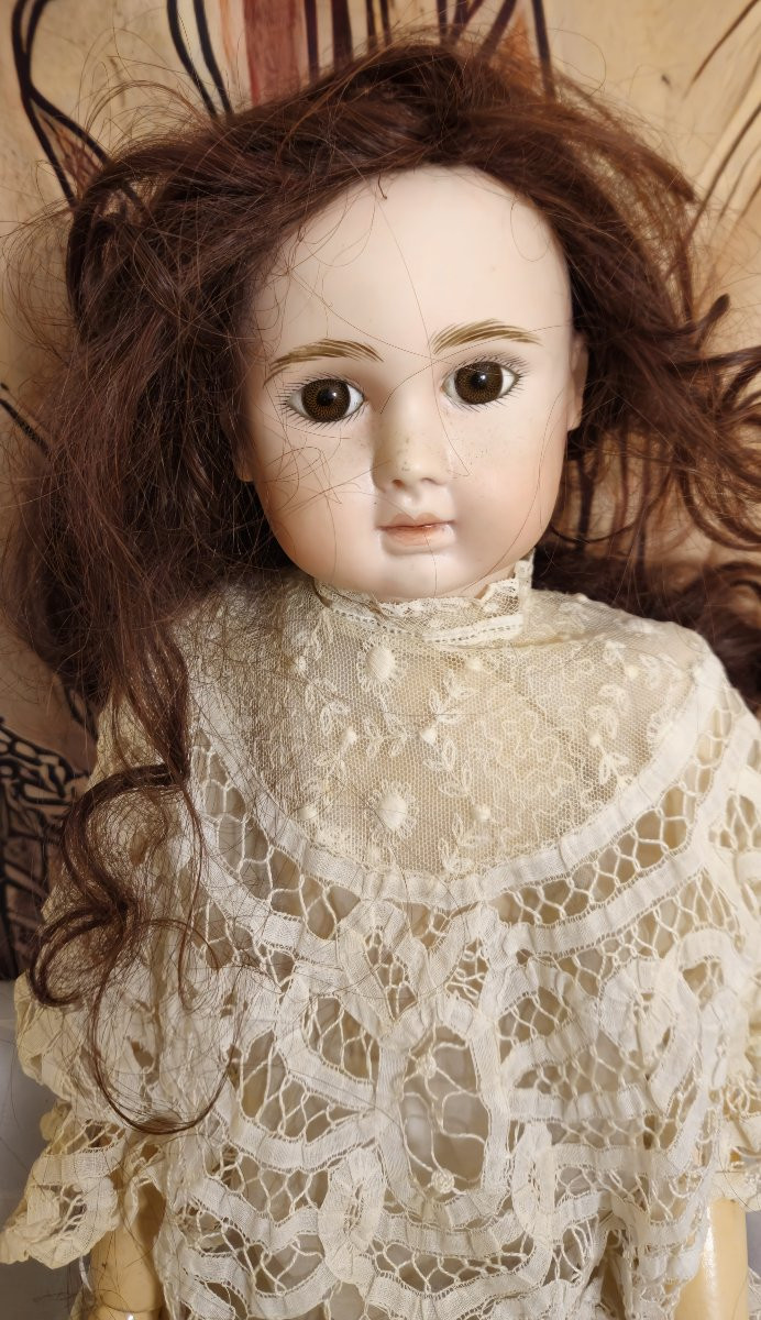 Ancienne poupée de collection marquée Steiner, fabrication début XXe siècle-photo-4