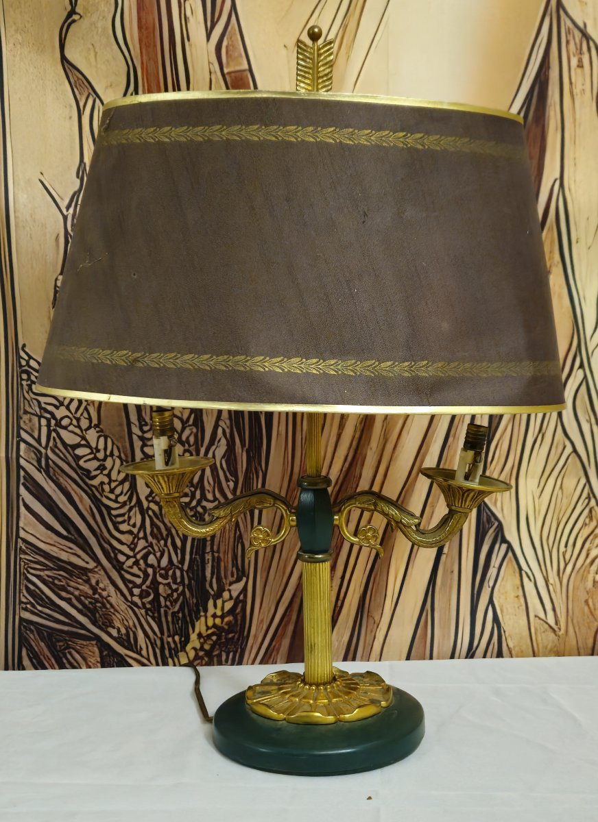 Hot-water Bottle Lamp / Empire Style Desk Lamp-photo-1