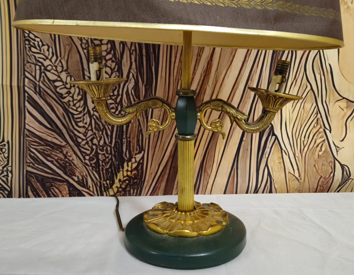 Hot-water Bottle Lamp / Empire Style Desk Lamp-photo-4