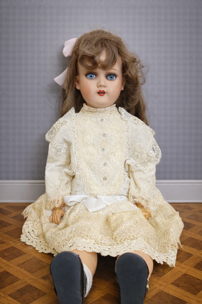 Poupée E.R. HOYE UNICA – Belgium — grande poupée (années 1930-50)  marquage très clair