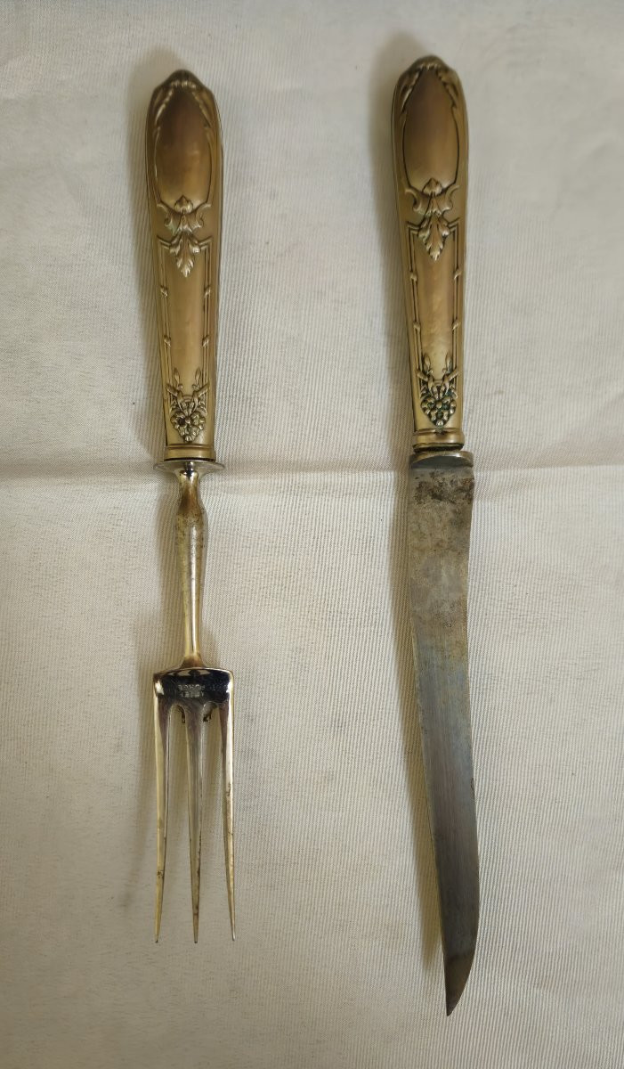 Art Of The Table: Reunion Of Two Silver-plated Cutlery Sets / B-photo-4