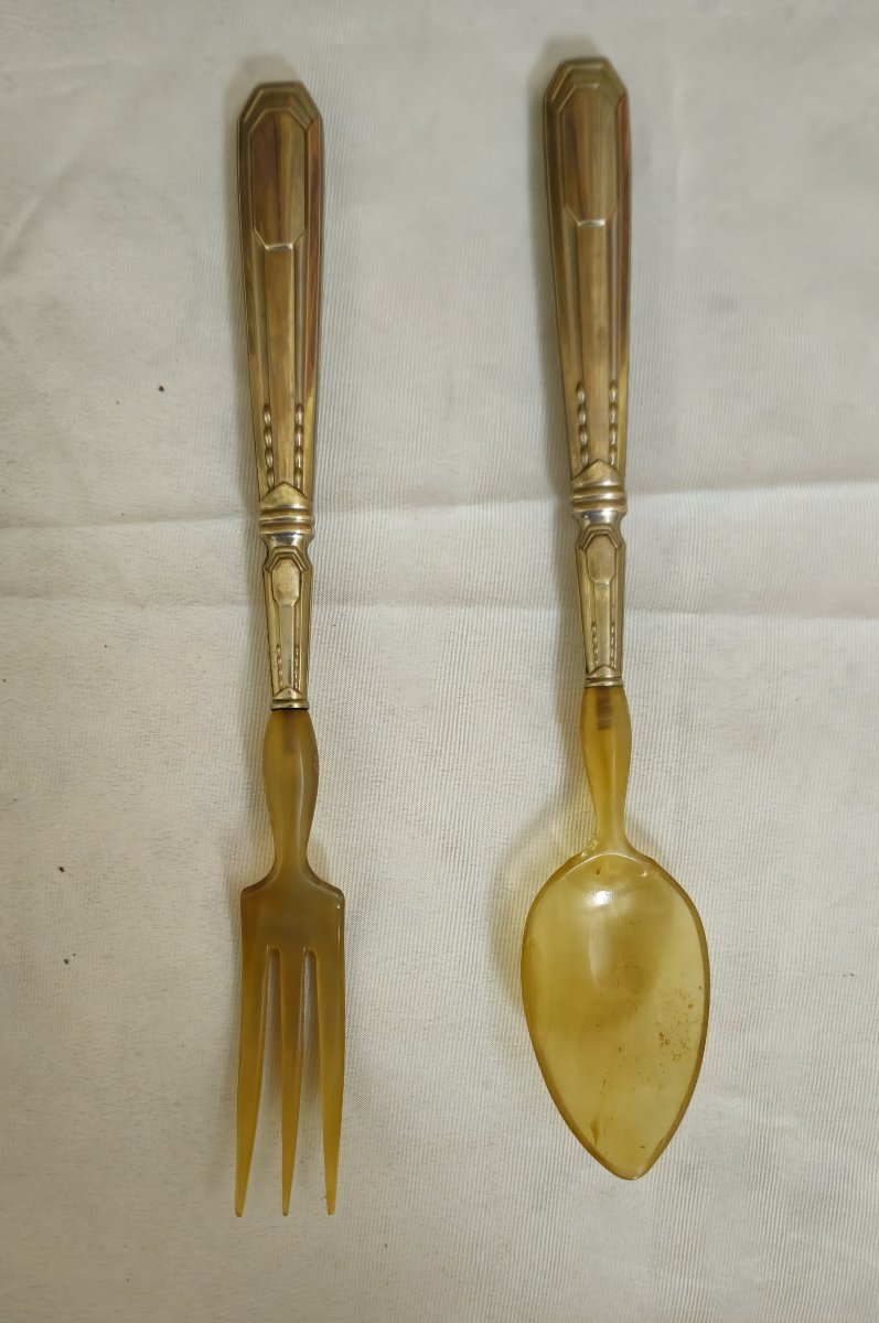Art Of The Table: Reunion Of Two Silver-plated Cutlery Sets / B-photo-6