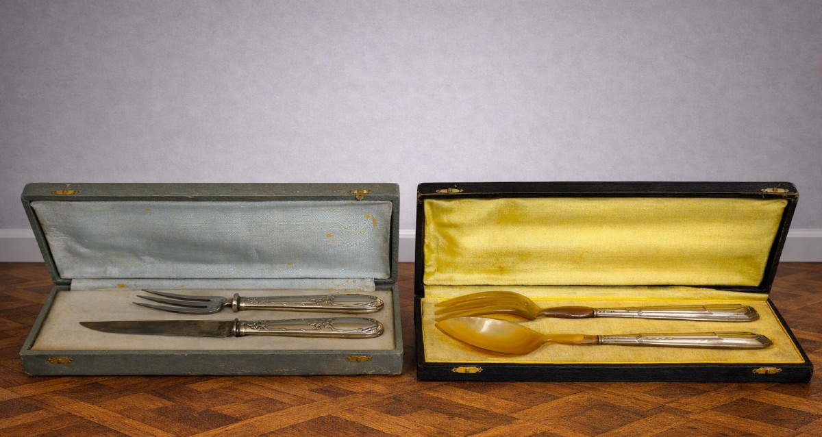 Art Of The Table: Reunion Of Two Silver-plated Cutlery Sets / B