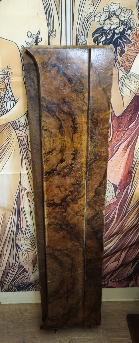 Walnut Burr Boat Bed - Charles X / Restoration / Louis Philippe Period-photo-4