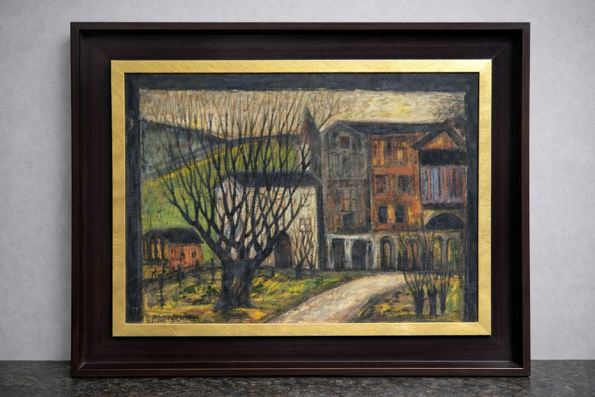Lucien Verdi: La Sage - Val d'Hérens - Oil On Panel