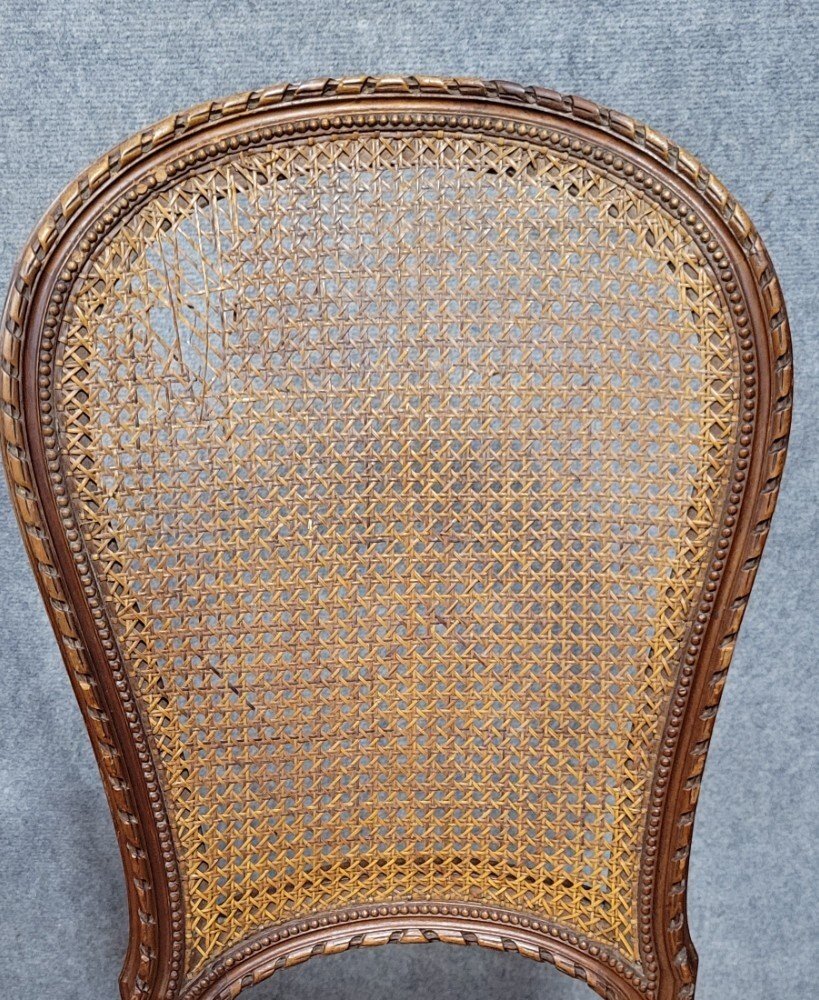 Set Of 6 Louis XVI Style Mahogany -photo-6