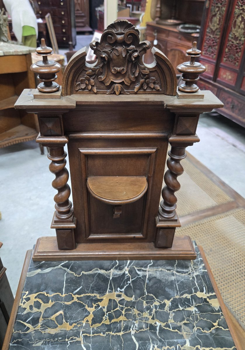 Pair Of Small Napoleon III Period Walnut Sideboards Or Bedside Tables-photo-6