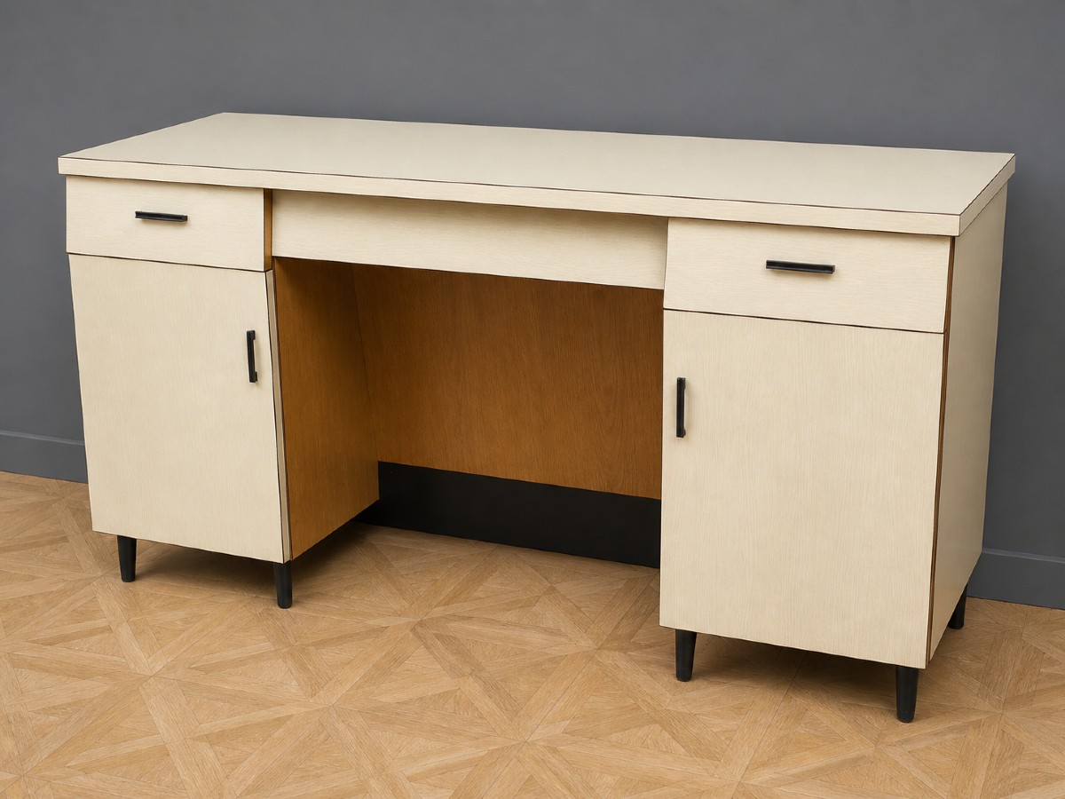 Modernist Formica Desk, Work From The 1950s