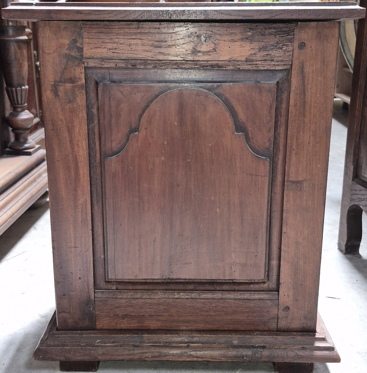 Solid Oak Chest, 19th Century-photo-4