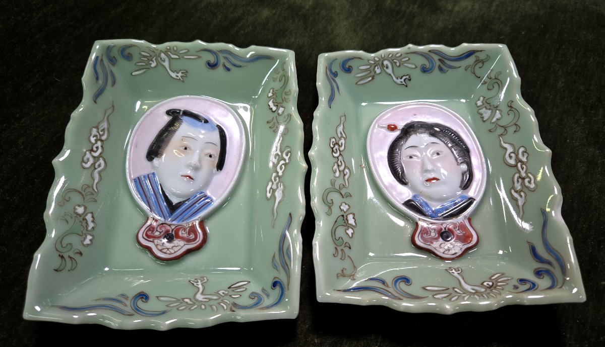 Pair Of Japanese-decorated Porcelain Tureens-photo-2