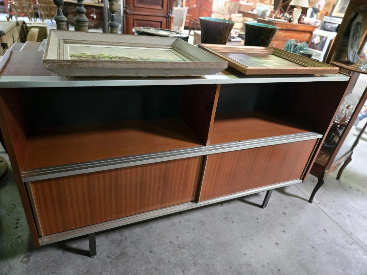 Enfilade moderniste des années 1950-1960, attribuée à Georges Frydman-photo-3