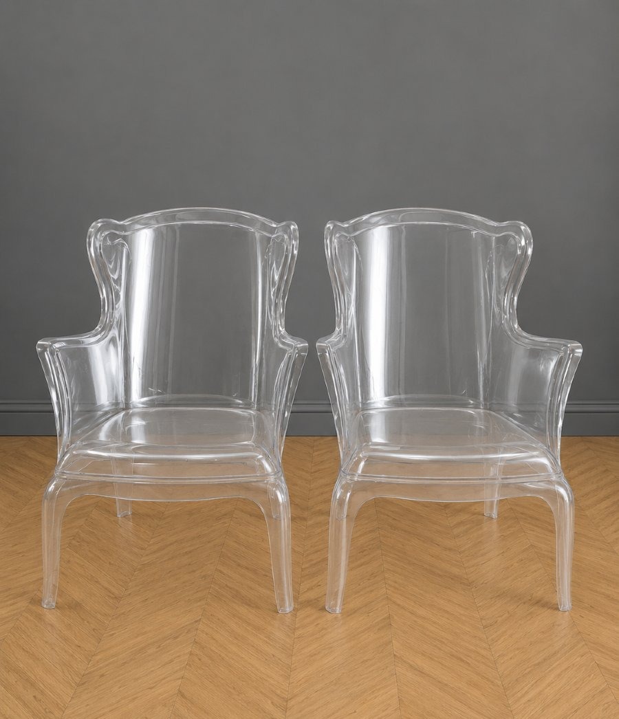 Paire de fauteuils « Pasha » d'après Pedrali – Design contemporain  