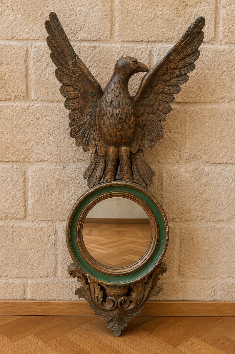 Empire-style Mirror With An Eagle 