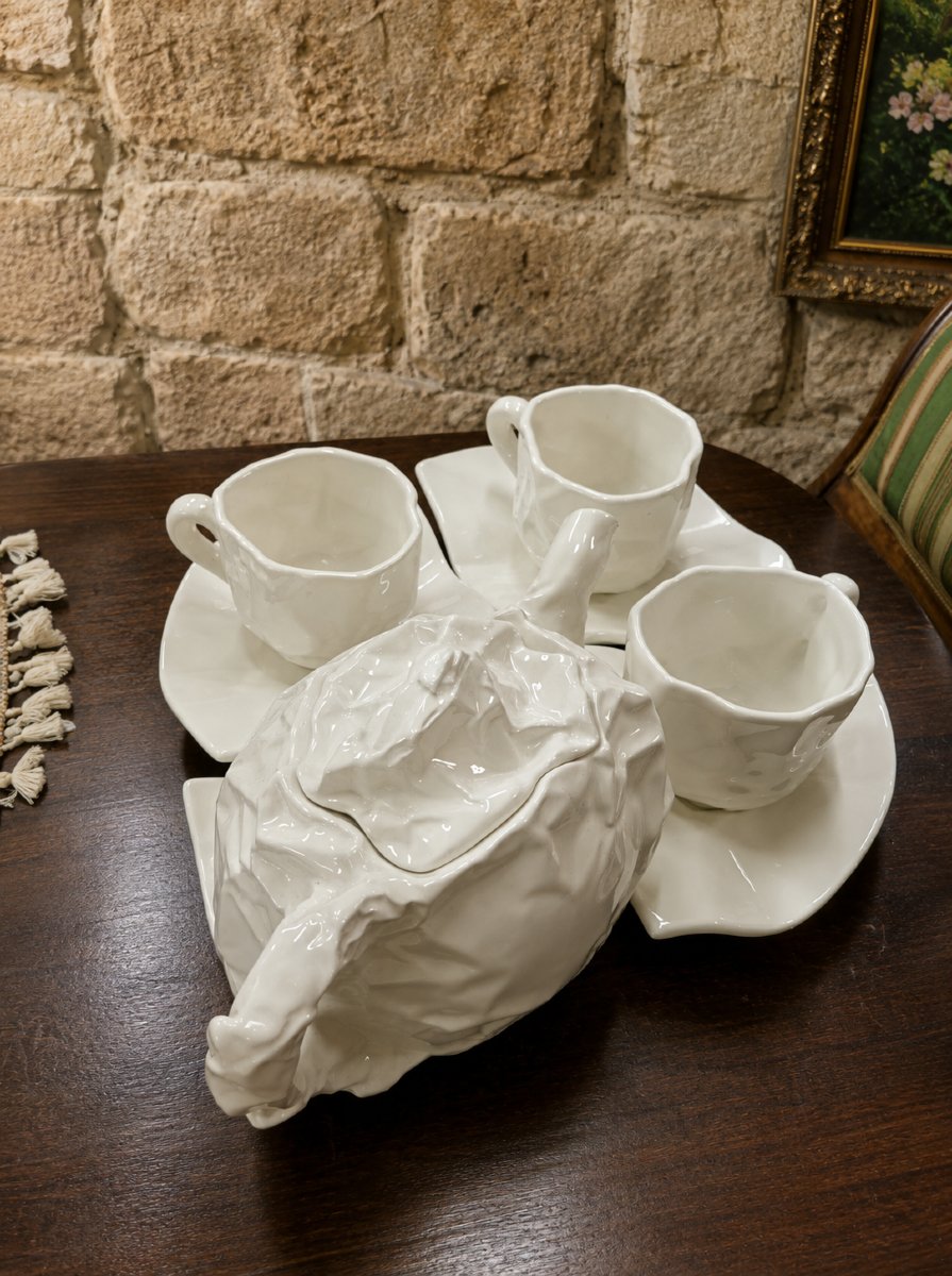 "axis" Tea Set By Carol Mcnicoll For Axis Design, Circa 1988–1990 -photo-2