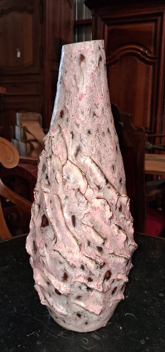 Large Glazed Stoneware Vase – Designer Ceramics -photo-2